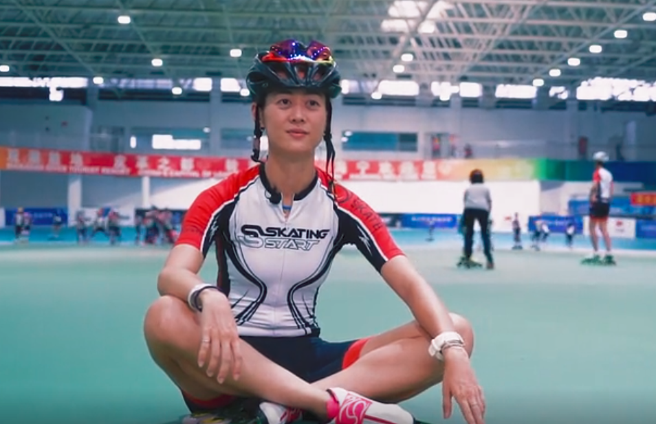 滑啟2018黃錦龍速滑冠軍訓(xùn)練營(yíng)之采訪世界冠軍黃郁婷